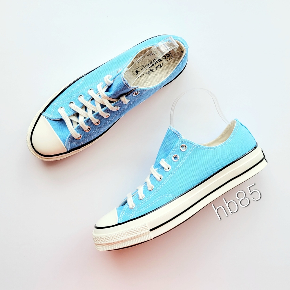 Converse Chuck 70 Ox University Blue Egret Black Men's 8